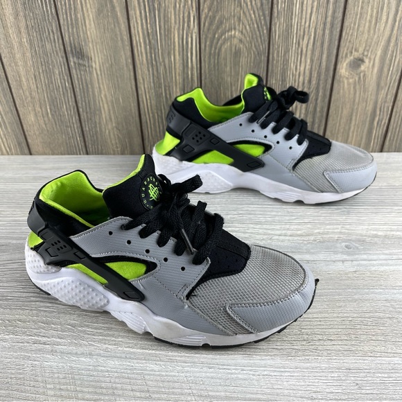 Nike Boys Huarache Run 654275-015 Gray Running Shoes Sneakers Size: 7Y - Picture 8 of 16